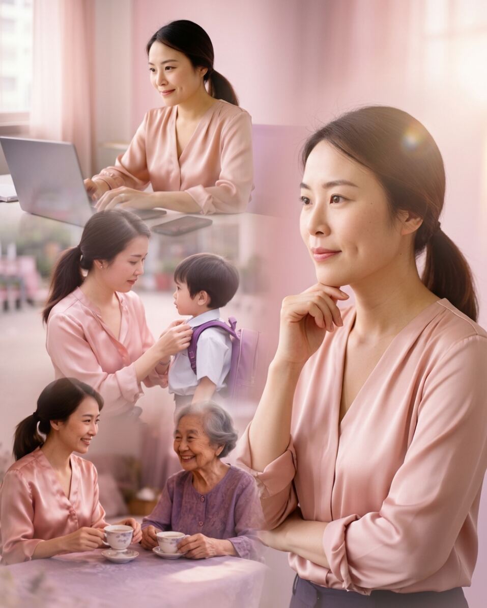 A Singaporean working mother balancing career, kids, parents, and home with Eva